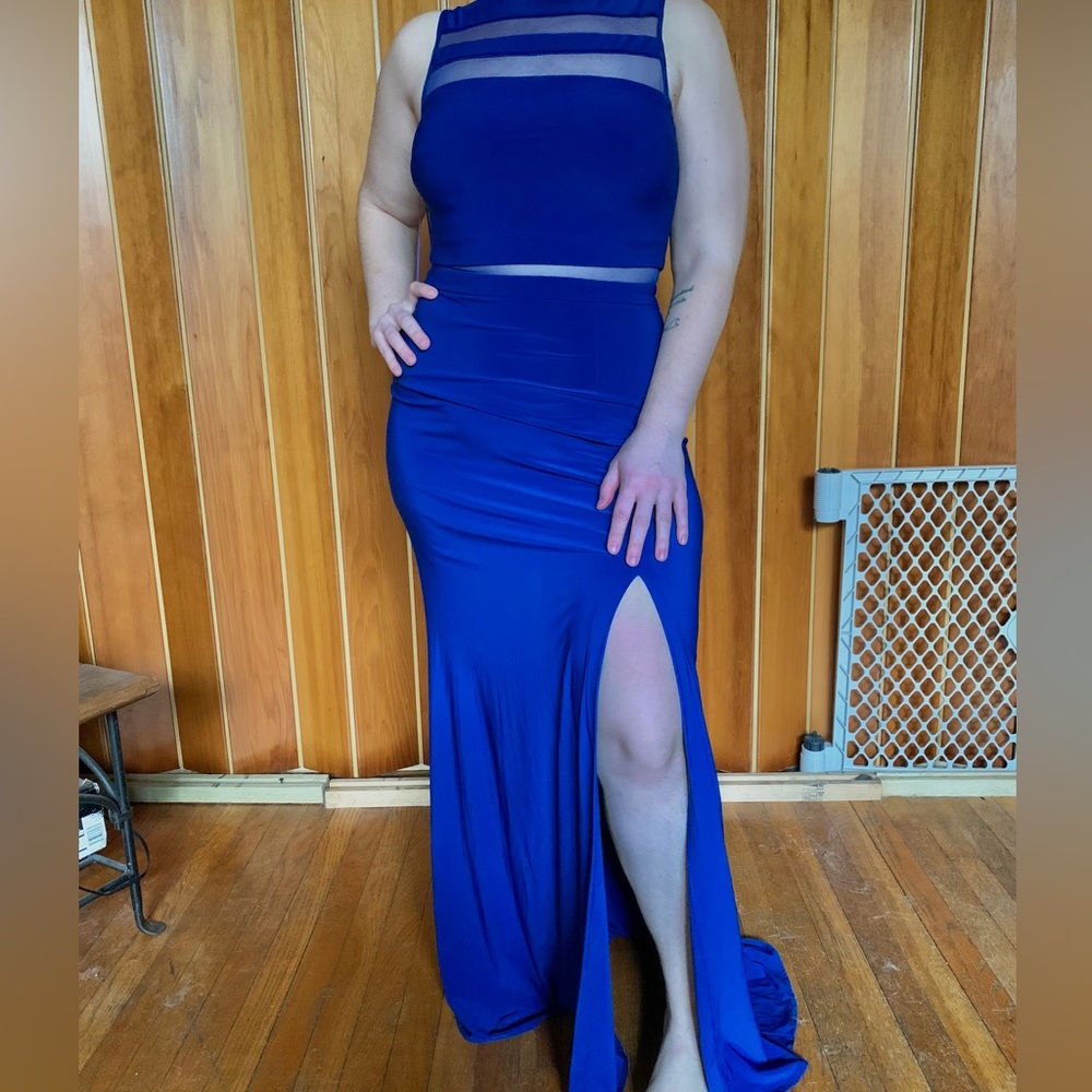 Blue Prom Dress